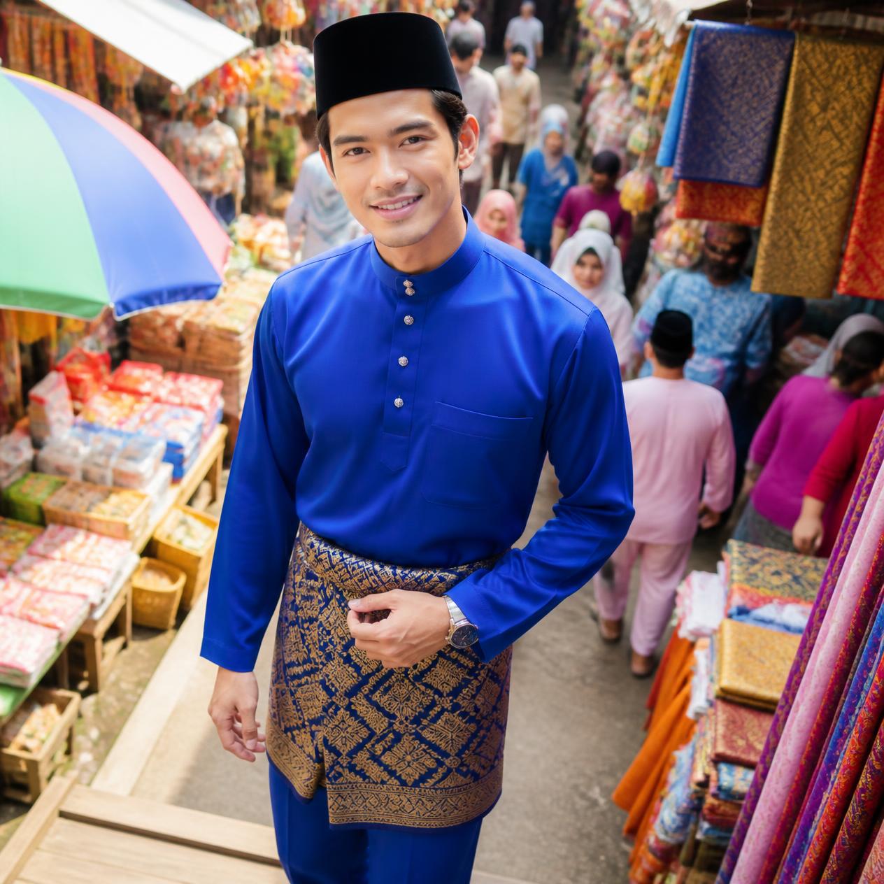 Baju Kurung Melayu Amat Tailor